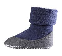 FALKE Unisex Kids Cosyshoe K Hp Wool Grips On Sole 1 Pair Grip socks, Blue Dark 6680, 12.5/13 UK Child