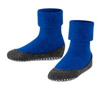 FALKE Unisex Kids Cosyshoe K Hp Wool Grips On Sole 1 Pair Grip socks, Blue Cobalt 6054, 12.5/13 UK Child