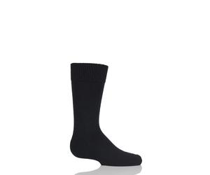FALKE Kids Socks Boys Girls Comfort Wool Plain Black Grey Navy in 4 Sizes 1 Pair