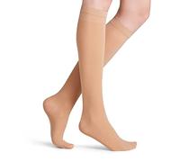 FALKE Lufthansa Travel & Comfort Women's Vitalize 40 DEN Knee-High Pop Socks Semi-Opaque Medium Compression Improved Blood Circulation Ideal For Short Trips Or Sitting Fine Soft Yarn 1 Pair