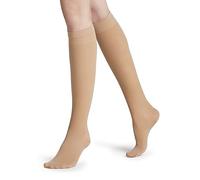 FALKE Lufthansa Travel & Comfort Women's Vitalize 40 DEN Knee-High Pop Socks Semi-Opaque Medium Compression Improved Blood Circulation Ideal For Short Trips Or Sitting Fine Soft Yarn 1 Pair