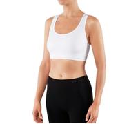 FALKE® Madison Lav Support Sports Bra XS White - Stylish and Comfortable for Running and Training