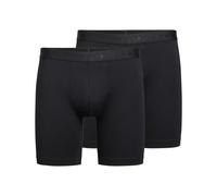 FALKE Men’s Long Leg Boxer Briefs 2-Pack - Daily Comfort