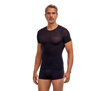 Falke Regular Shortsleeve Running Shirt Men - Black, Size XXL