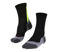FALKE Men's Achilles M So Lyocell Functional Yarn Protects The Tendon Running Socks 1 Pair, Black 3001, 5.5-7.5