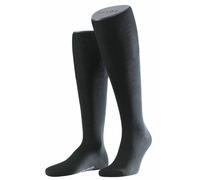 Falke Mens Airport Knee High Socks - Black