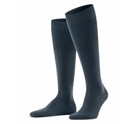 Falke Mens Airport Knee-High Socks - Dark Blue