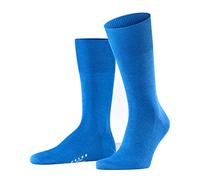 FALKE Men's Airport M So Wool Cotton Plain 1 Pair Socks, Blue Sapphire 6055, 5.5-6.5