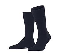 FALKE Men's Airport M So Wool Cotton Plain 1 Pair Socks, Blue Space 6116, 5.5-6.5