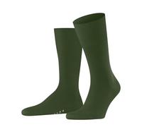 FALKE Men's Airport M So Wool Cotton Plain Socks 1 Pair, Green Cypress 7528, 10-11