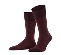 FALKE Men's Airport M So Wool Cotton Plain Socks, Red Barolo 8596 Special Edition, 10-11