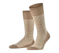FALKE Men's Airport Special Edition M So Wool Cotton Plain Socks 1 Pair, Brown Camel 5038, 5.5-6.5