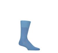FALKE Men's Airport Virgin Wool and Cotton Plain Business Socks- Various Colours