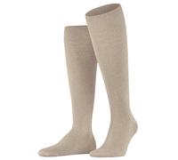 Falke Mens Climawool Knee High Socks - Pebble Mel Beige