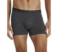 FALKE Men's Climawool M Bx Wool Lyocell Quick Drying Pack of 1 Boxer Shorts, Grey Dark Grey Heather 3278, L