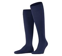 FALKE Men's ClimaWool M Kh Temperature-Regulating Long Plain 1 Pair Knee-High Socks, Blue Royal 6000, 8.5-9.5