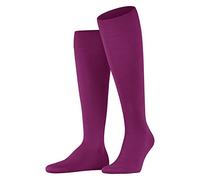 FALKE Men's ClimaWool M Kh Temperature-Regulating Long Plain 1 Pair Knee-High Socks, Red Berry 8390, 10-11