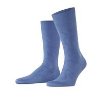 FALKE Men's ClimaWool M So Temperature-Regulating Plain 1 Pair Socks, Blue Water 6550 Special Edition, 10-11
