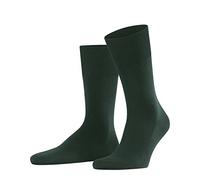 FALKE Men's ClimaWool M So Temperature-Regulating Plain 1 Pair Socks, Green Hunter 7441, 8.5-9.5