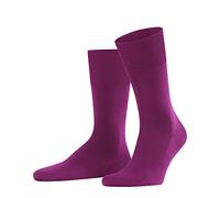 FALKE Men's ClimaWool M So Temperature-Regulating Plain Socks 1 Pair, Red Berry 8390, 5.5-6.5