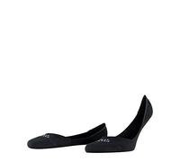FALKE Men's Cool 24/7 M In Cotton No-Show Plain 1 Pair Liner Socks, Black 3000, 8.5-9.5