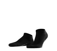 FALKE Men's Cool 24/7 M Sn Cotton Low-Cut Plain 1 Pair Trainer Socks, Black 3000, 8.5-9.5