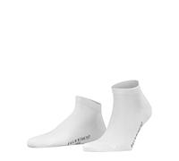 FALKE Men's Cool 24/7 M Sn Cotton Low-Cut Plain 1 Pair Trainer Socks, White 2000, 5.5-6.5