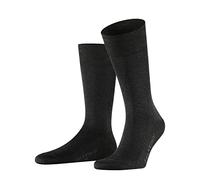 FALKE Men's Cool 24/7 M So Cotton Plain 1 Pair Socks, Grey Anthracite Melange 3080, 13-14