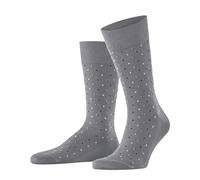 FALKE Men's Cool 24/7 M So Cotton Plain 1 Pair Socks, Grey Silver 3290 Perfect Tie, 8.5-9.5
