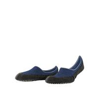 FALKE Men's Cosyshoe Invisible M Hp Wool Grips On Sole 1 Pair Grip socks, Blue Poseidon 6549, 4/5 UK