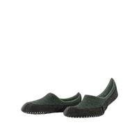 FALKE Men's Cosyshoe Invisible M Hp Wool Grips On Sole 1 Pair Grip socks, Green Tundra Pine 7117, 4/5 UK