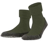 Falke Mens Cosyshoe Slipper Socks - Dark Moss Green