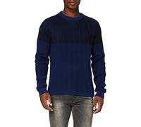 FALKE Men's Crew Neck Rib Long-Sleeved Shirt