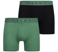 Falke Mens Daily Comfort 2-Pack Boxer Brief - Green/Black