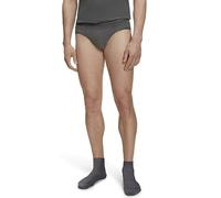 FALKE Men's Daily Comfort 2-Pack M BR Baumwolle atmungsaktiv 2 Stück Briefs, Grau (Dark Grey-Heather Melange 3278), 3XL