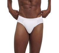 FALKE Men's Daily Comfort 2-Pack M BR Baumwolle atmungsaktiv 2 Stück Briefs, Weiß (White 2000), 3XL