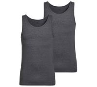 Falke Mens Daily Comfort 2-Pack Tank Top - Heather Grey