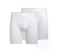 FALKE Men's Daily Comfort Multipack M Bx Baumwolle Atmungsaktiv Boxer Shorts, White 2000, XL (Pack of 2)