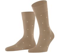 Falke Mens Dot Socks - Camel Brown