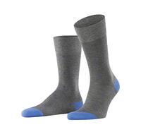 FALKE Men's Dot Socks, Cotton, Grey (Steel Melange 3166), 5.5-8 (1 Pair)