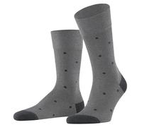 Falke Mens Dot Socks - Steel Mel Grey