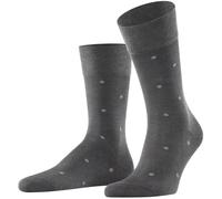Falke Mens Dot Socks - Steel Mel Grey