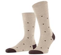 Falke Mens Dot Socks - Taupe Mel