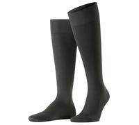 Falke Mens Energizing Cotton Knee High Socks - Brown