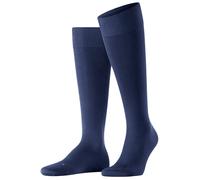 Falke Mens Energizing Cotton Knee High Socks - Deep Blue
