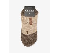 Falke Mens Falke Lodge Homepad Cotton-Blend Knitted House Socks Sesame 9-9.5