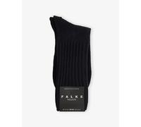 Falke Mens Falke Nelson Knitted Boot Socks Black 9-11