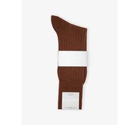 Falke Mens Falke No 2 Finest Cashmere-Blend Crew-Length Socks Deer 7.5-8