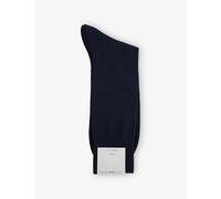Falke Mens Falke No 9 Crew-Length Wool-Blend Socks Dark Navy 7.5-8
