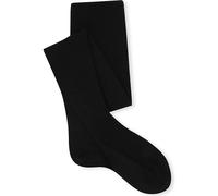 Falke Mens Falke Ribbed Knee-High Wool-Blend Socks 3009 Black M